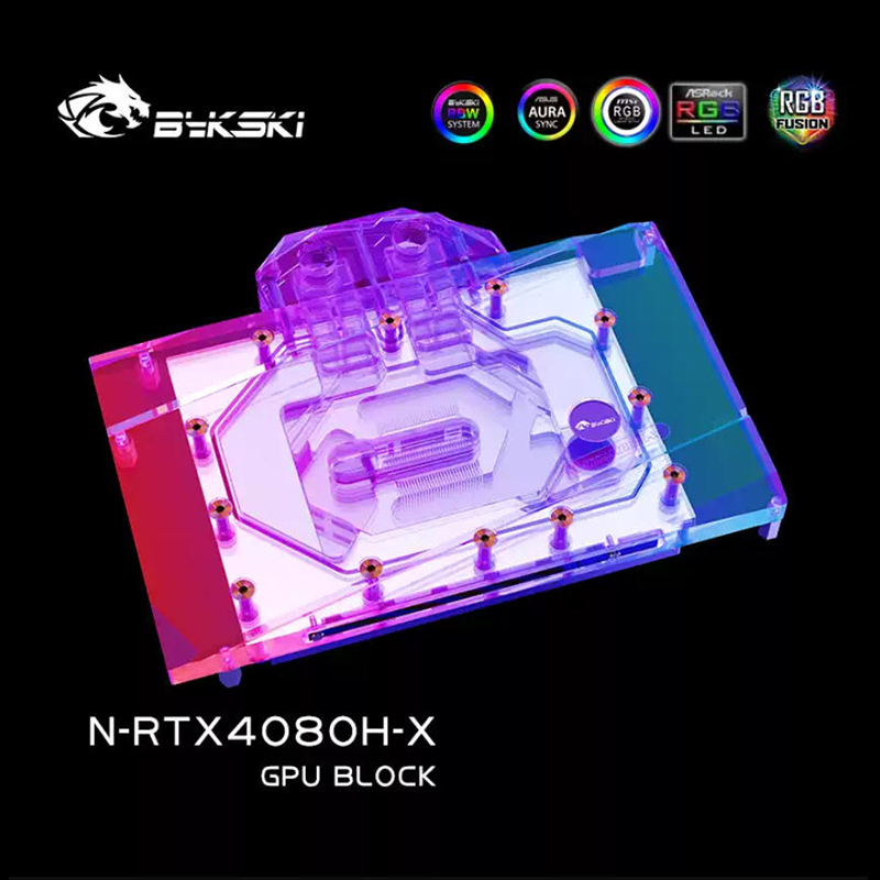 Bykski GPU Water Block for NVI - Rtx 4080 Water Cooling Block ulasan dan harga