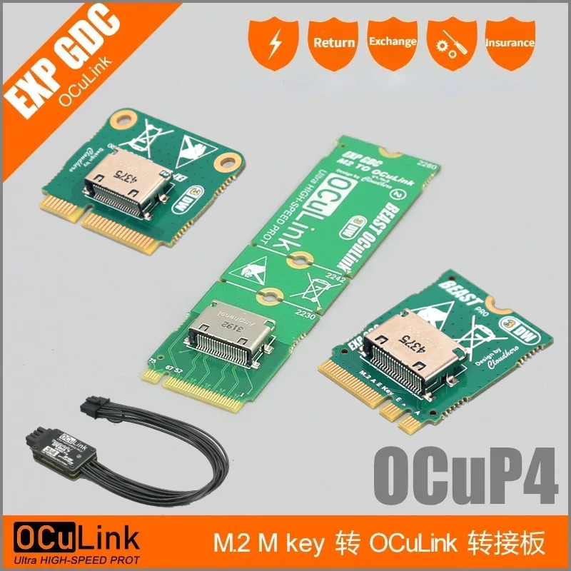TH3P4 OCuP4 OCuLink TB3/4 USB4 - Oculink Gpu Dock Station ulasan dan harga