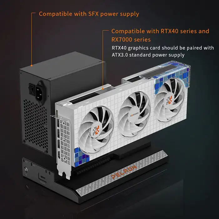 PELADN Link S-2 Graphics Card  - Oculink Gpu Dock Station ulasan dan harga