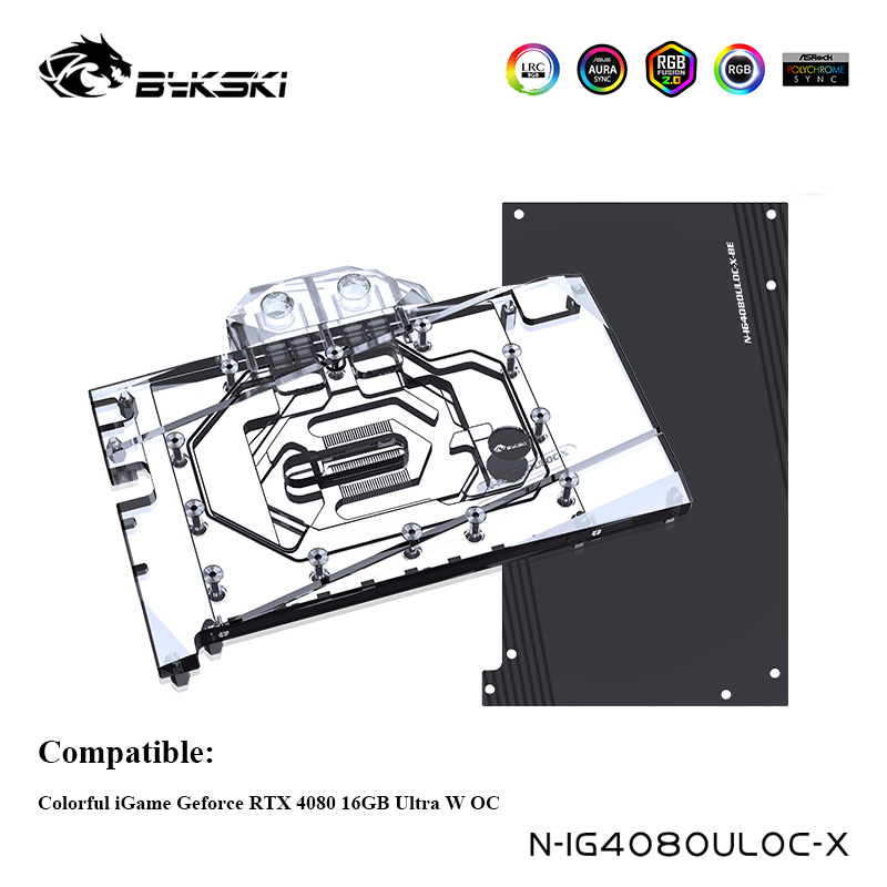 Bykski Water Cooler For Colorf - Rtx 4080 Water Cooling Block ulasan dan harga