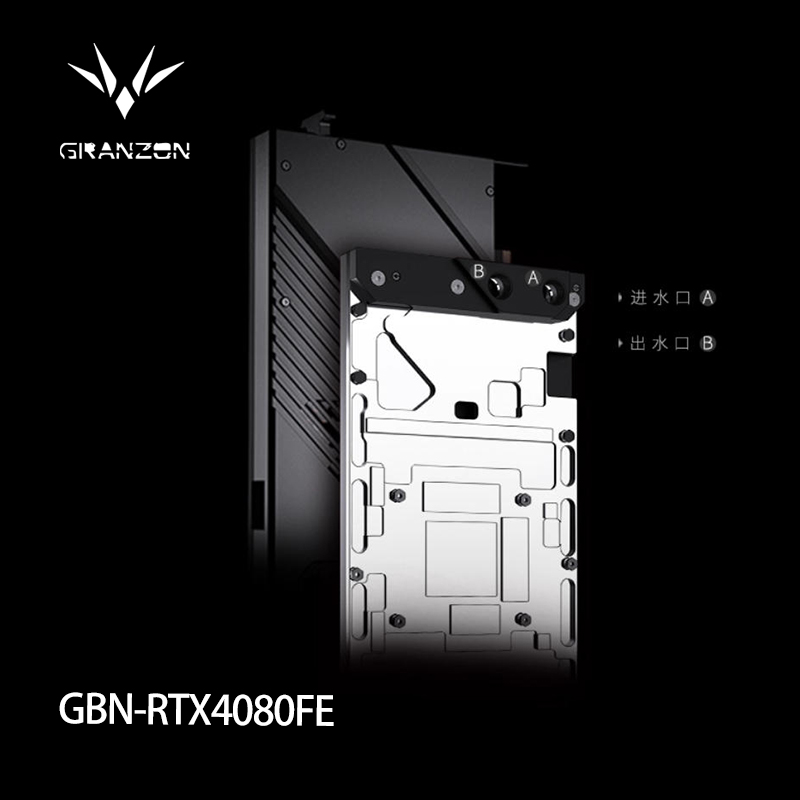 Granzon GPU Block for NVIDIA R - Rtx 4080 Water Cooling Block ulasan dan harga