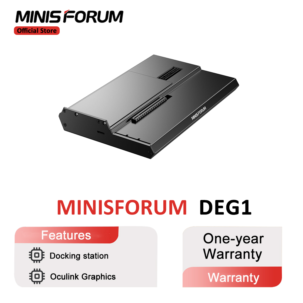 MINISFORUM DEG1 External GPU D - Oculink Gpu Dock Station ulasan dan harga
