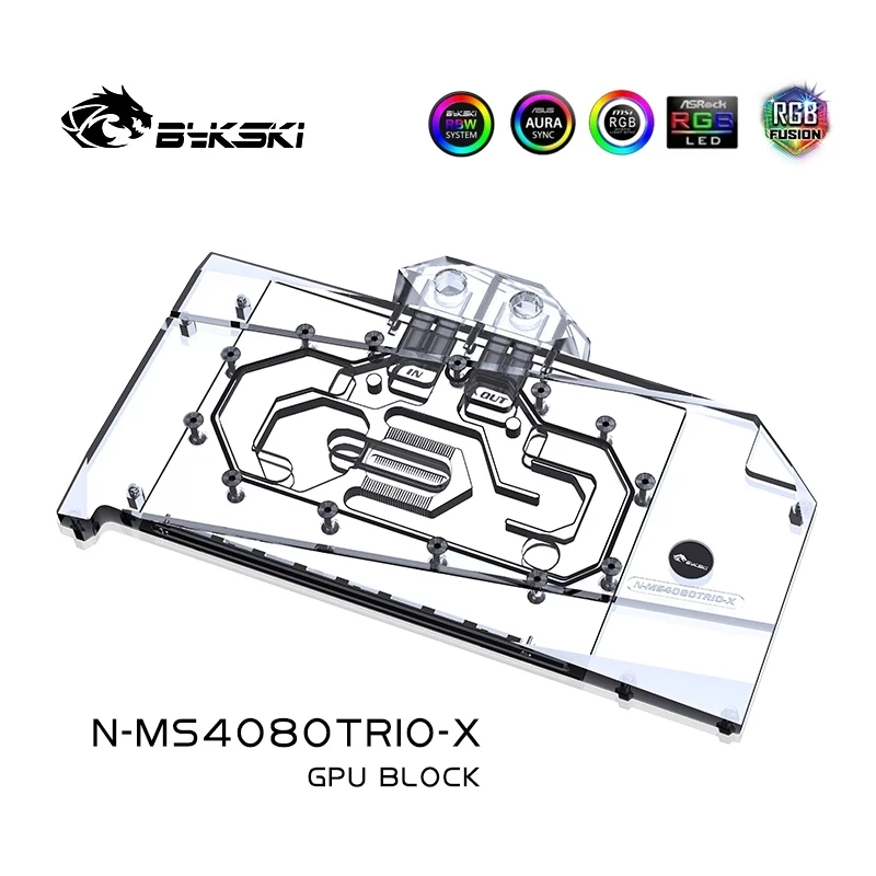 Bykski GPU Block for MSI RTX 4 - Rtx 4080 Water Cooling Block ulasan dan harga
