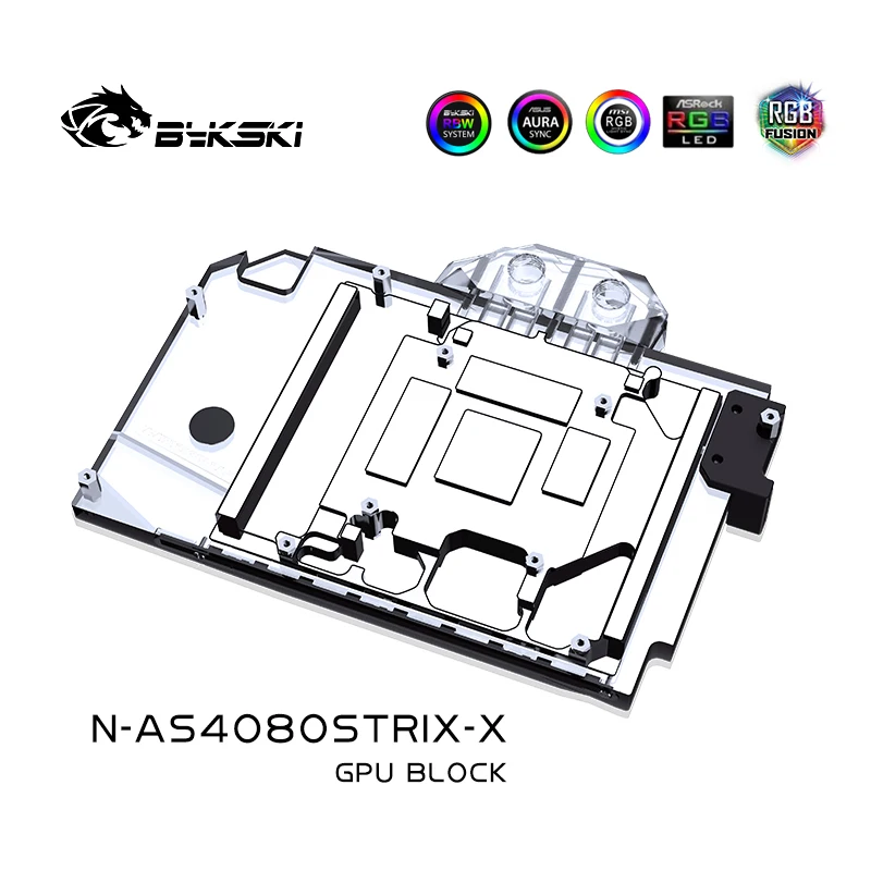 Bykski GPU Block Use for ASUS  - Rtx 4080 Water Cooling Block ulasan dan harga