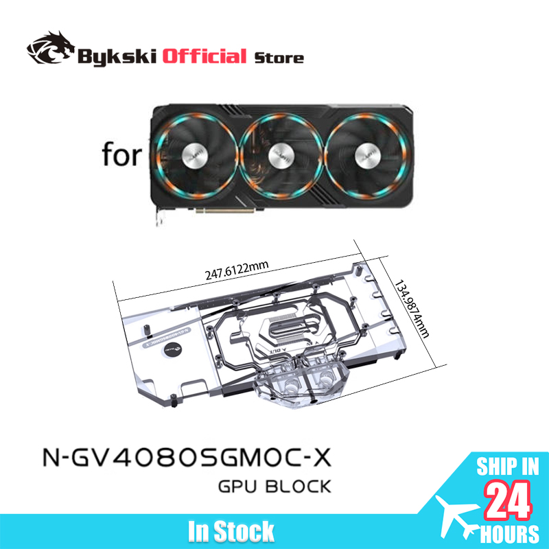 Bykski GPU Block for Gigabyte  - Rtx 4080 Water Cooling Block ulasan dan harga