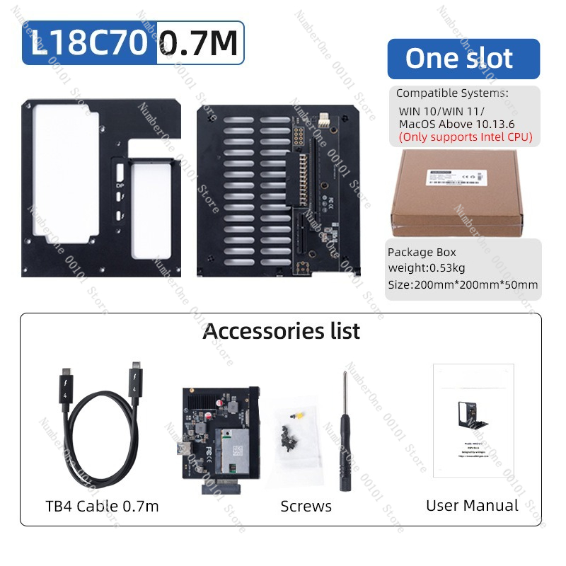 For L18 Thunderbolt 3 4 GPU Do - Gpu External Dock Egpu Thunderbolt 4 ulasan dan harga